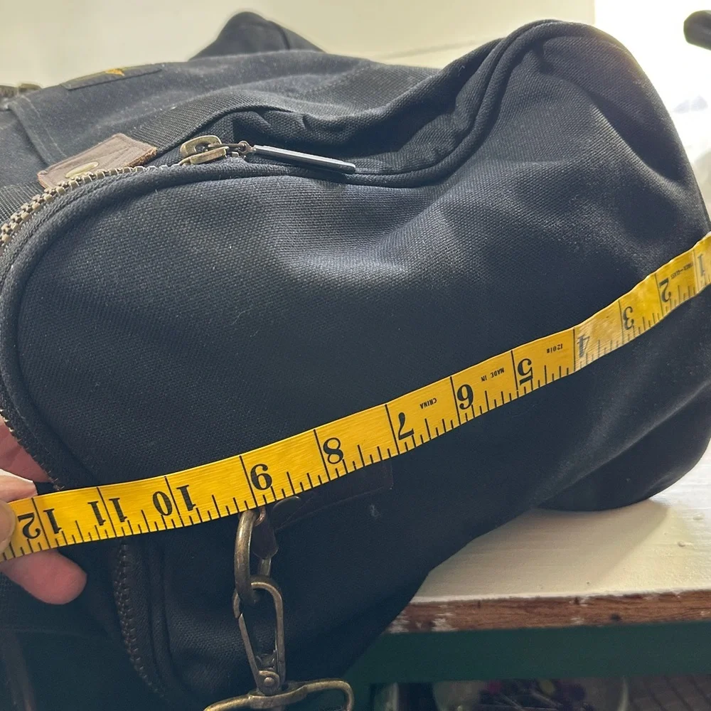 Vintage Eddie Bauer black duffel bag men or women